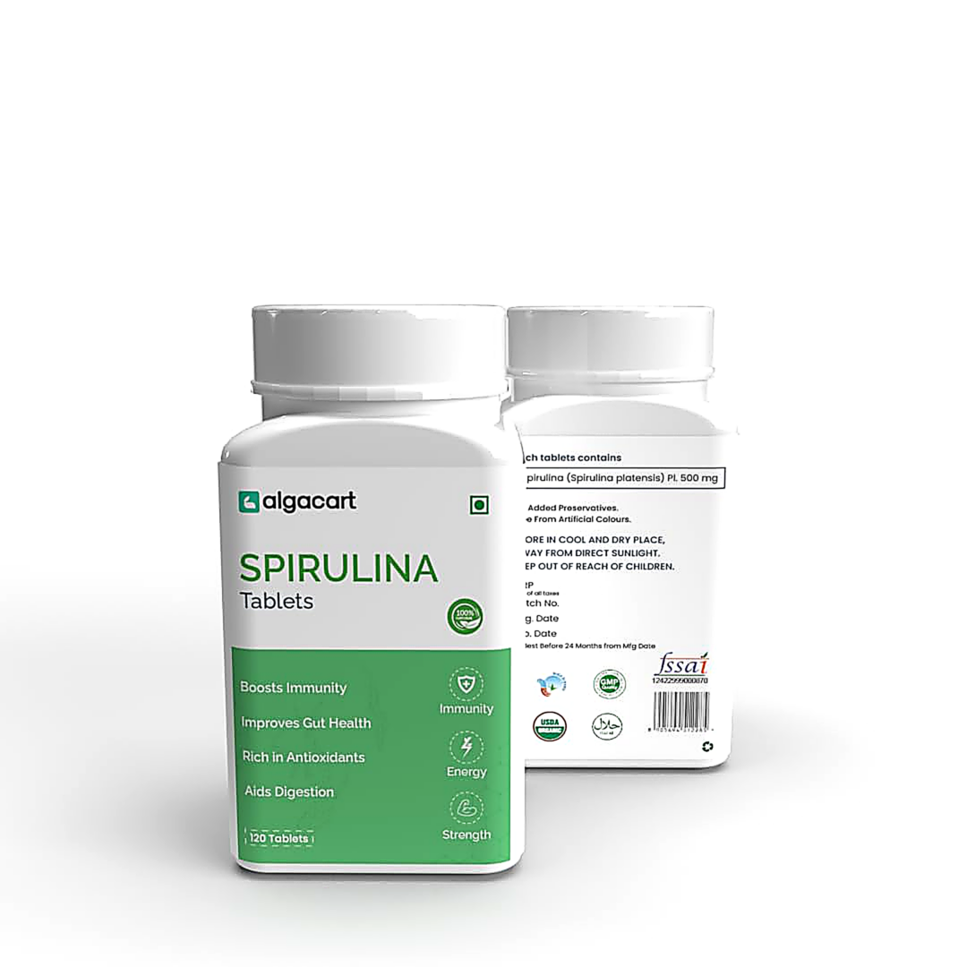 Spirulina Tablets – 120 Tablets