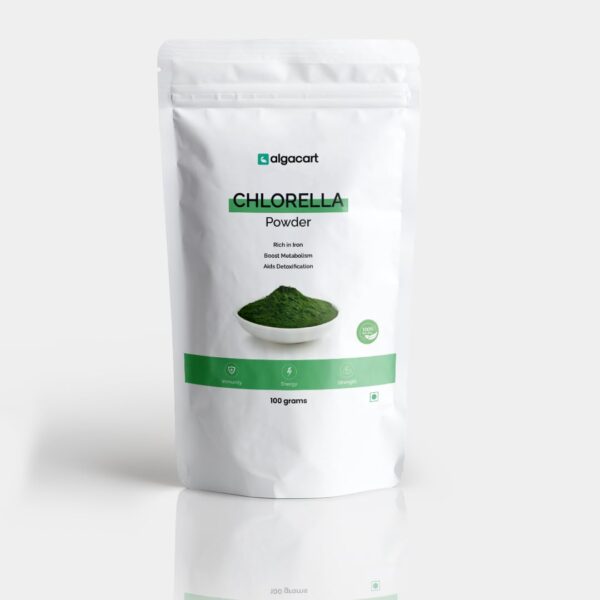 Chlorella Powder -100 g | 100% natural | High Protein Supplements