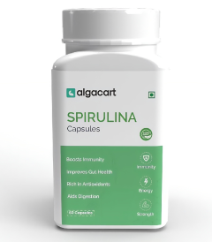 Algacart Spirulina Capsules – 60 capsules